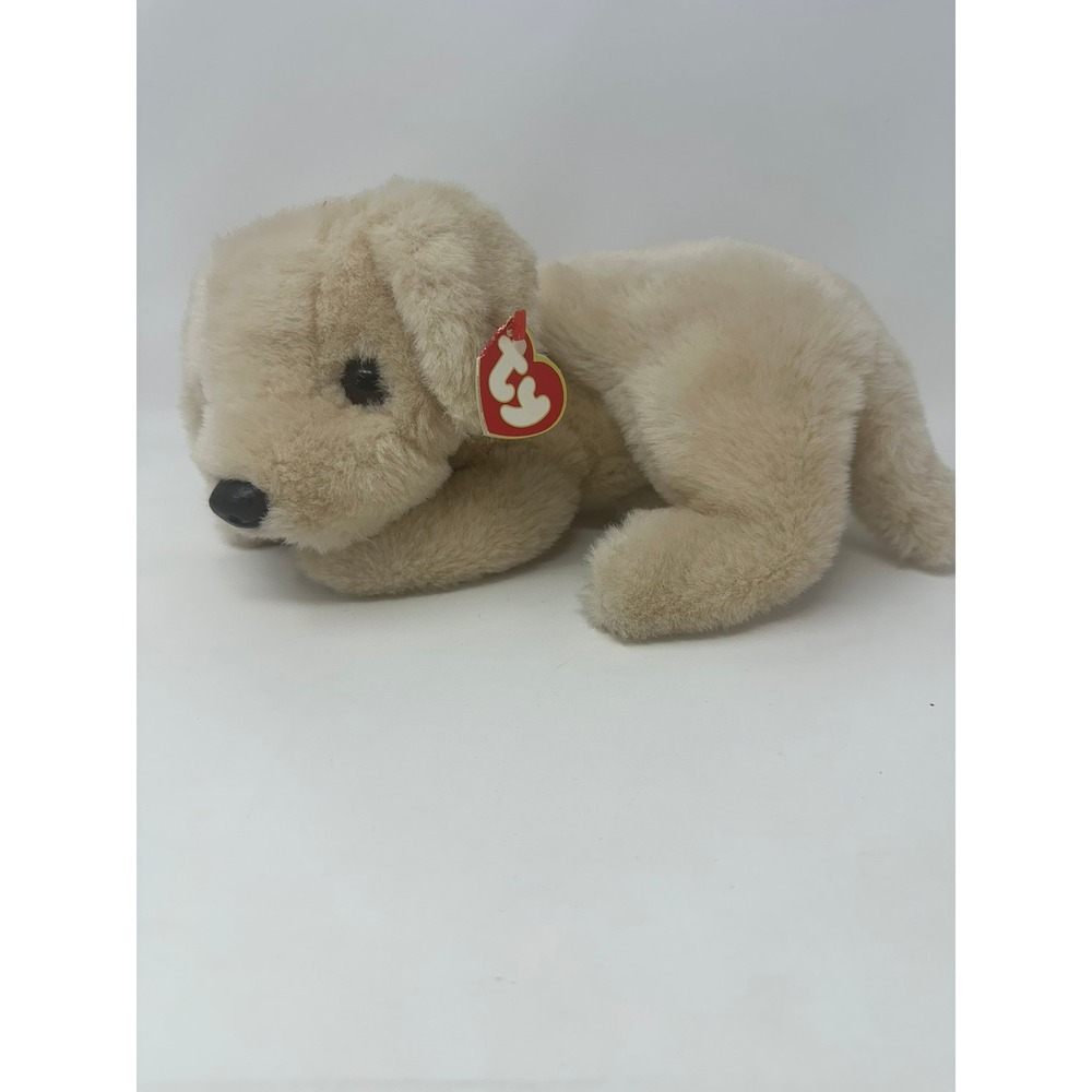 Ty Classic Muffin Labrador Retriever Dog Plush Cream Tan Puppy Style 2020‎ Tag